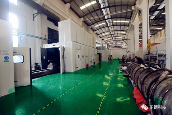 廣東正德科技熱噴涂車間實圖